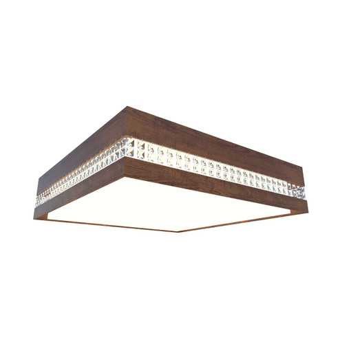 Crystals LED Ceiling Mount in Imbuia (486|5029CLED06)