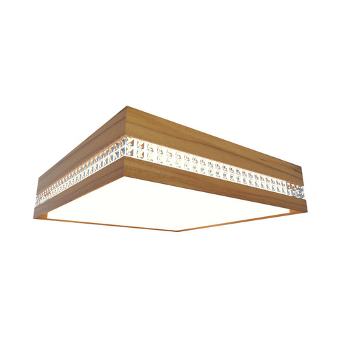 Crystals LED Ceiling Mount in Teak (486|5028CLED12)