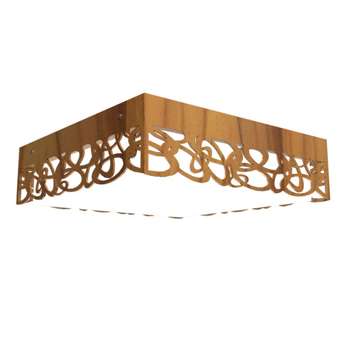 Patterns LED Ceiling Mount in Teak (486|5002LED12)