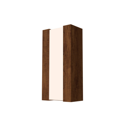 Clean Two Light Wall Lamp in Imbuia (486|44606)