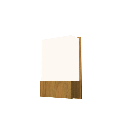 Clean One Light Wall Lamp in Louro Freijo (486|44409)