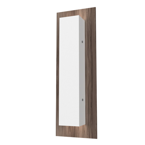 Clean LED Wall Lamp in American Walnut (486|43718)