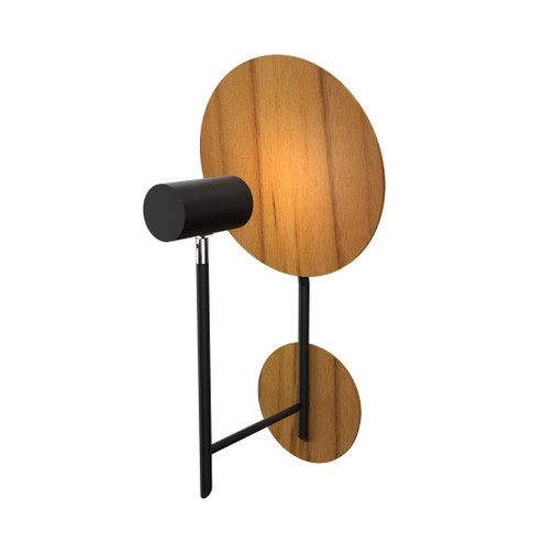 Dot One Light Wall Lamp in Teak (486|412812)