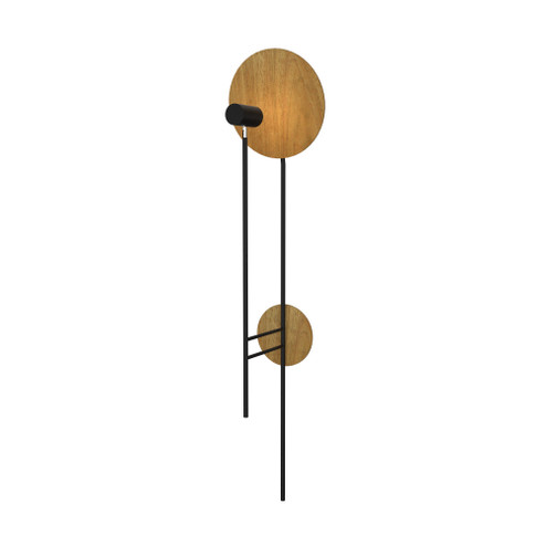 Dot One Light Wall Lamp in Louro Freijo (486|412709)