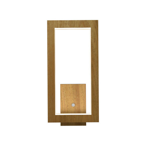 Frame LED Wall Lamp in Louro Freijo (486|4118LED09)