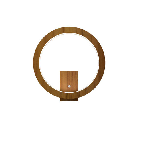 Frame LED Wall Lamp in Teak (486|4117LED12)