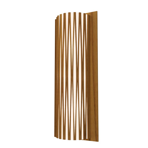 Living Hinges LED Wall Lamp in Teak (486|4071LED12)