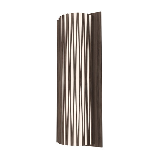 Living Hinges Two Light Wall Lamp in American Walnut (486|407118)