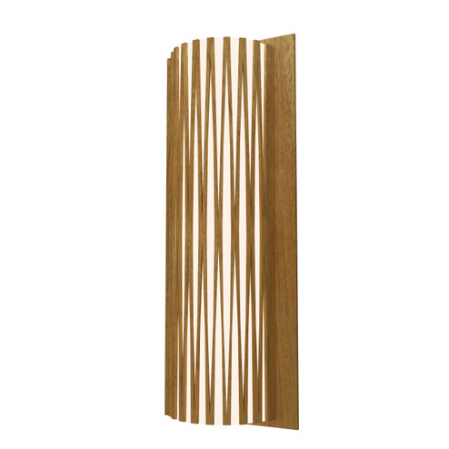 Living Hinges Two Light Wall Lamp in Louro Freijo (486|406709)