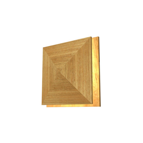 Facet LED Wall Lamp in Louro Freijo (486|4064LED09)