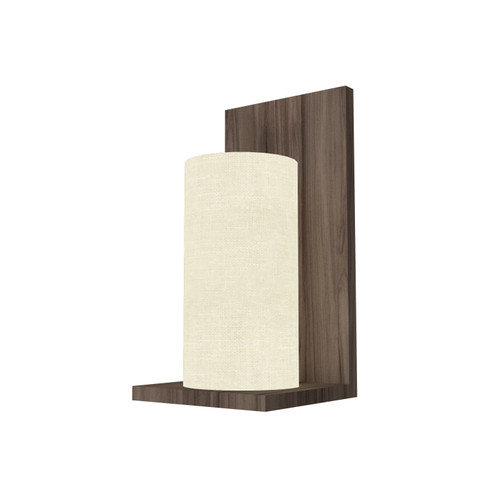Clean One Light Wall Lamp in American Walnut (486|405118)