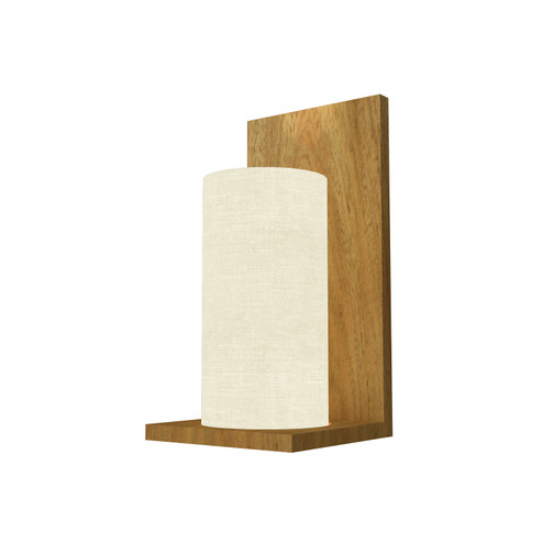 Clean One Light Wall Lamp in Louro Freijo (486|405109)