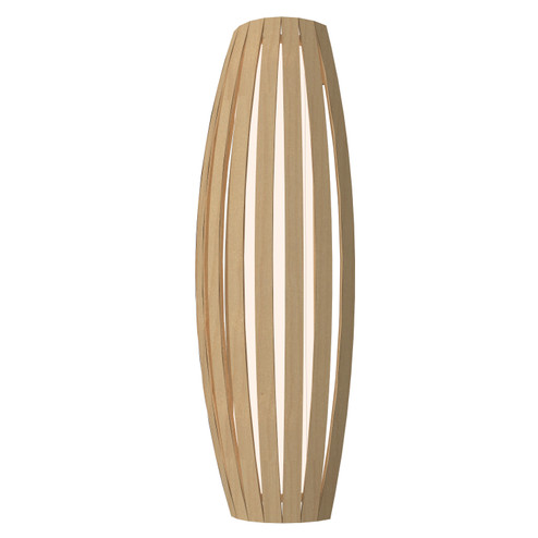 Barrel Three Light Wall Lamp in Maple (486|404134)