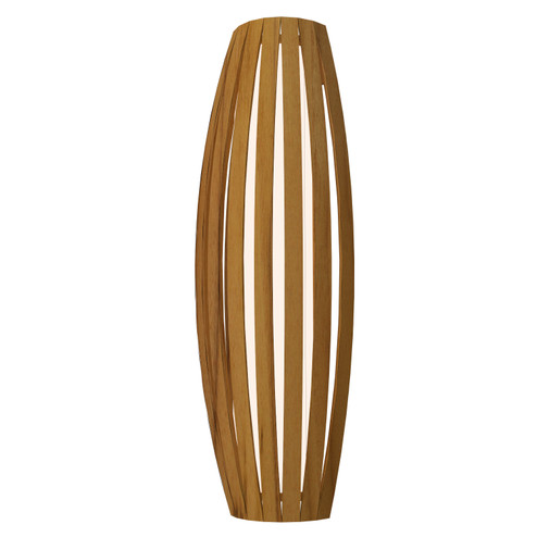 Barrel Three Light Wall Lamp in Teak (486|404112)