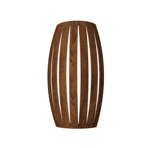 Barrel LED Wall Lamp in Imbuia (486|4014LED06)