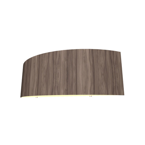 Clean LED Wall Lamp in American Walnut (486|4013LED18)