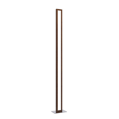 Frame LED Floor Lamp in Imbuia (486|3123LED06)