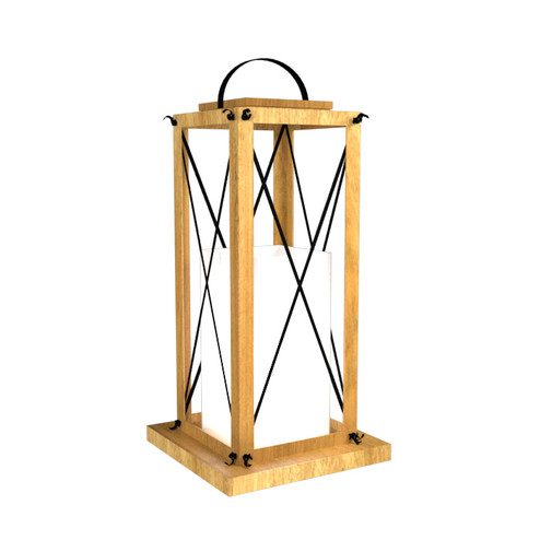 Clean One Light Floor Lamp in Louro Freijo (486|302509)