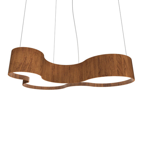 Organic LED Pendant in Imbuia (486|291LED06)