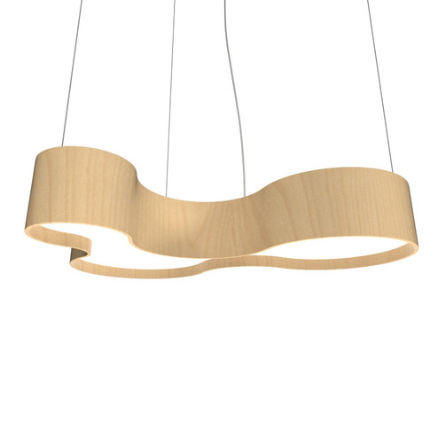 Organic LED Pendant in Maple (486|263LED34)