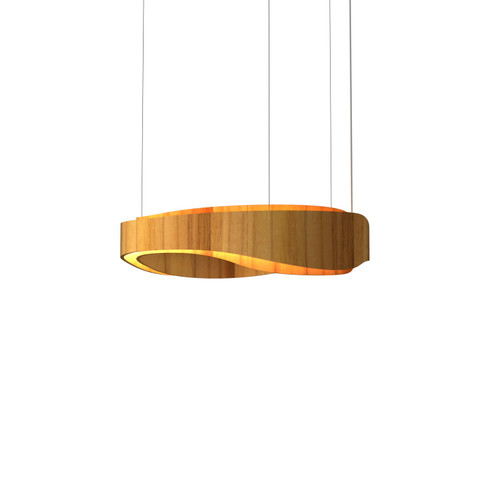 Horizon LED Pendant in Teak (486|1468LED12)