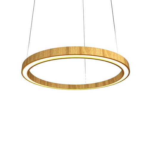 Frame LED Pendant in Louro Freijo (486|1432LED09)
