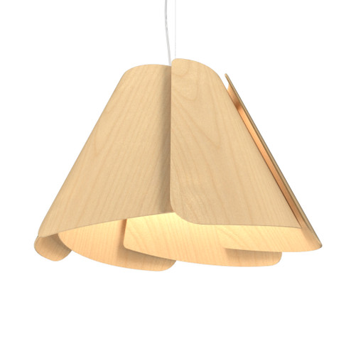 Fuchsia One Light Pendant in Maple (486|136434)