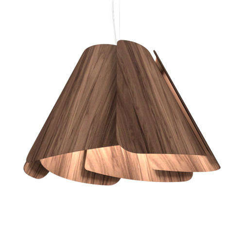 Fuchsia One Light Pendant in American Walnut (486|136418)