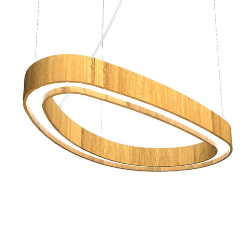 Organic LED Pendant in Louro Freijo (486|1330LED09)