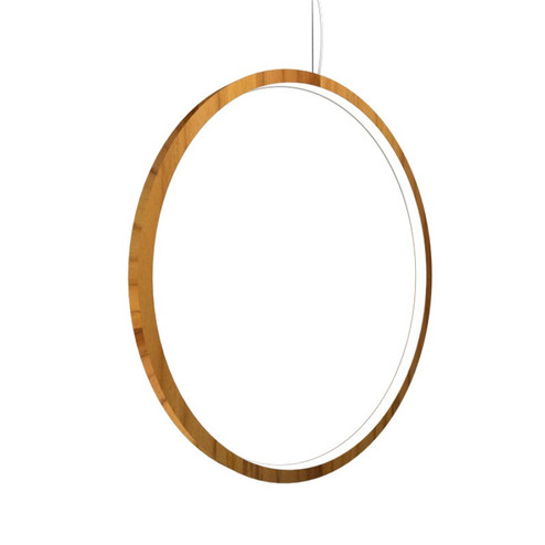 Frame LED Pendant in Teak (486|1295LED12)