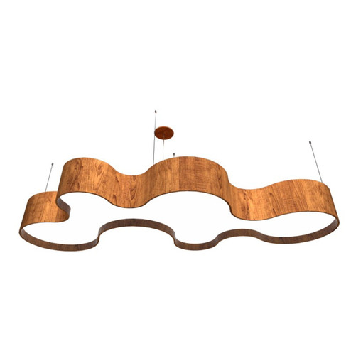 Organic LED Pendant in Imbuia (486|1258LED06)