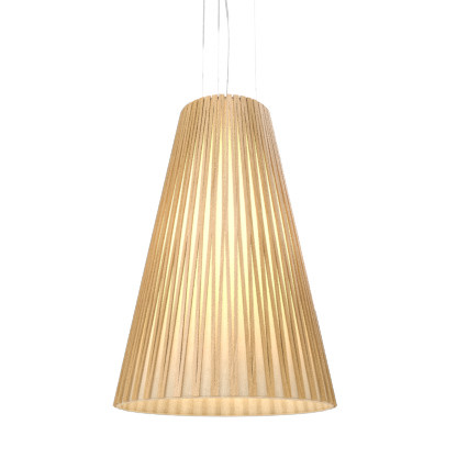 Living Hinges One Light Pendant in Louro Freijo (486|124109)