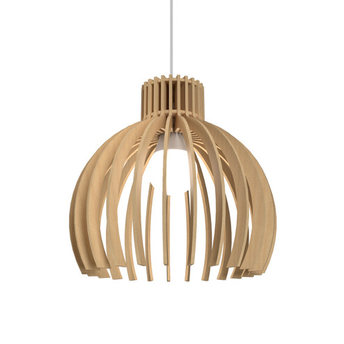 Stecche di Legno One Light Pendant in Maple (486|123734)
