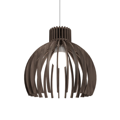 Stecche di Legno One Light Pendant in American Walnut (486|123718)