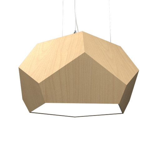 Facet LED Pendant in Maple (486|1227LED34)