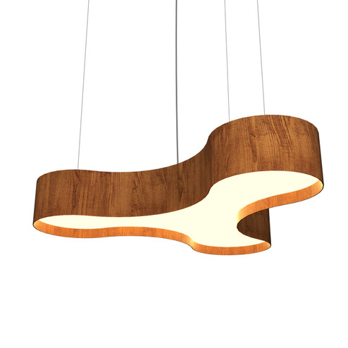 Organic LED Pendant in Imbuia (486|1222LED06)