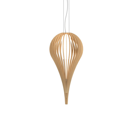 Cappadocia One Light Pendant in Maple (486|119134)