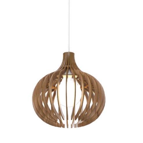 Stecche di Legno One Light Pendant in American Walnut (486|118218)