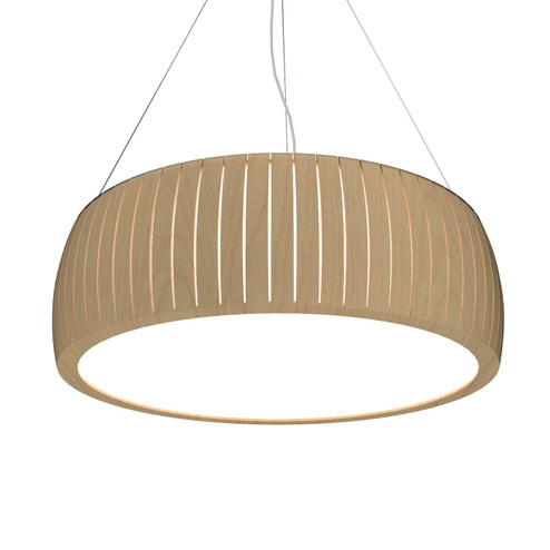 Barrel LED Pendant in Maple (486|1112LED34)