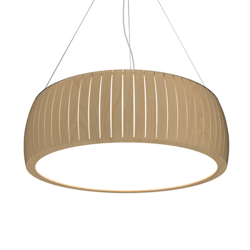 Barrel Three Light Pendant in Maple (486|111134)