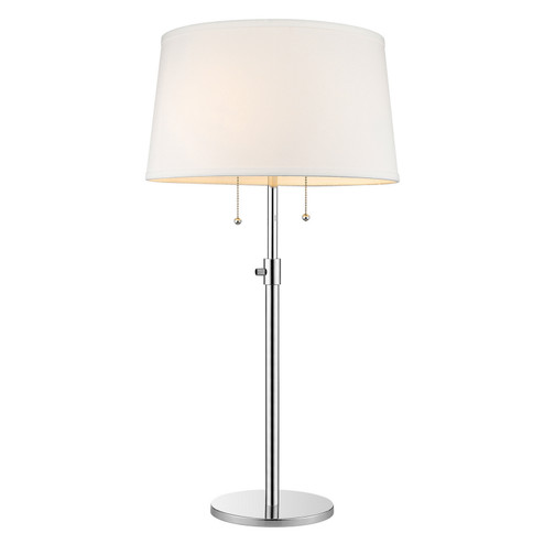 Urban Basic Two Light Table Lamp in Polished Chrome (106|TTB42026)