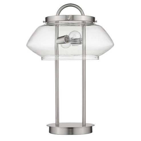 Garner Two Light Table Lamp in Satin Nickel (106|TT80062SN)