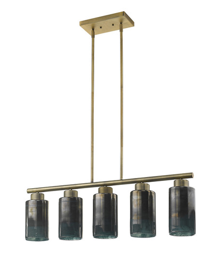 Monet Five Light Pendant in Brass (106|TP20051BR)