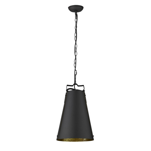 Faza One Light Pendant in Matte Black (106|TP10035BK)