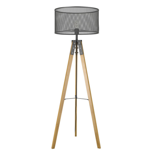 Capprice One Light Floor Lamp in Matte Black (106|TF70060BK)