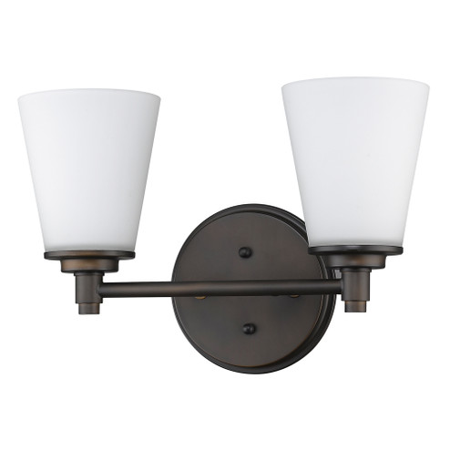 Conti Two Light Wall Sconce in Oil Rubbed Bronze (106|IN41341ORB)