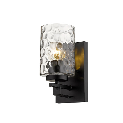 Livvy One Light Wall Sconce in Matte Black (106|IN40010BK)
