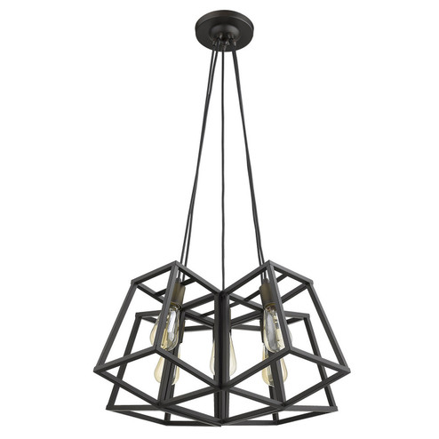 Tiberton Five Light Chandelier in Oil-Rubbed Bronze (106|IN31383ORB)