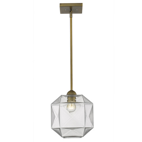 Loft One Light Pendant in Brass (106|IN21210BR)