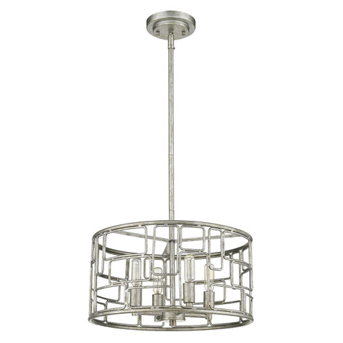 Amoret Four Light Pendant in Antique Silver (106|IN21131AS) Amoret Four Light Pendant in Antique Silver (106|IN21131AS)